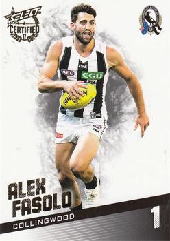 2017 Select Certified #43 Alex Fasolo Front